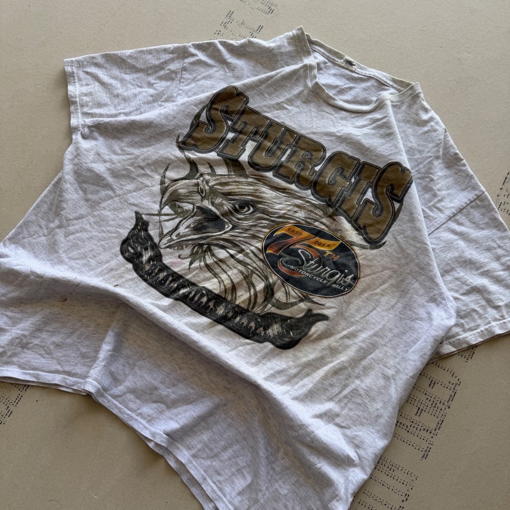 Y2K Sturgis 75th Anniversary Motorcycle Rally T-shirt